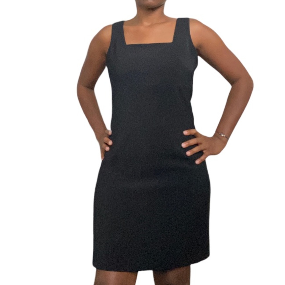 Vintage Black Dress Suit Piece Size 6